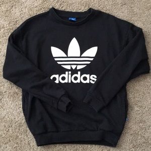 Black Adidas sweatshirt